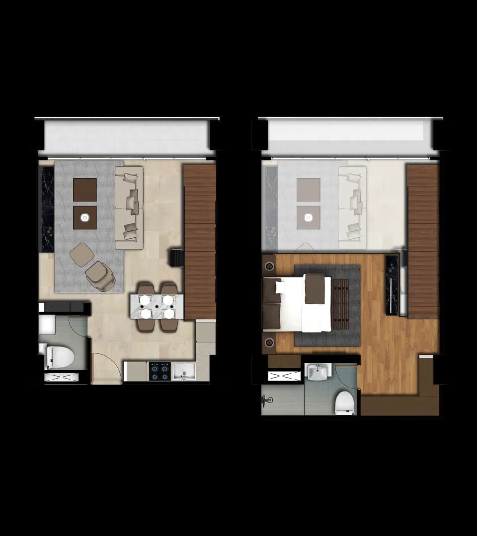 Reiz Junior Suite Floorplan